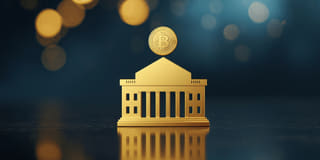 Zpravodajský styl obrázku zachycující zájem institucí o krypto ETF