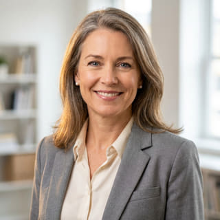 Sarah Coleman, finanční ředitelka společnosti Ledový Kapiton, profilová fotografie