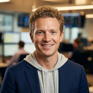 Ryan Brooks, hlavní obchodní analytik ve společnosti Ledový Kapiton, portrét